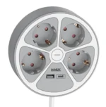 MAX MPS-04UG-3M produžni kabl | 4 utičnica, 3 m