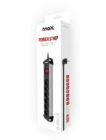 MAX MPS-606SOB-1.4M produžni kabl | 6 utičnica, 1.4 m - Slika 2
