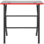 Defender Assassin gaming sto 80 × 60 × 75 cm, crno-crveni - Slika 2