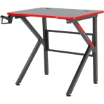 Defender Assassin gaming sto 80 × 60 × 75 cm, crno-crveni - Slika 4