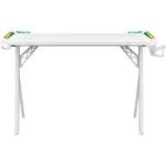Defender Infinity gaming sto 120 × 60 × 75 cm, beli, sa osvetljenjem - Slika 2