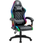Defender Energy gaming stolica | RGB, crna, do 100 kg