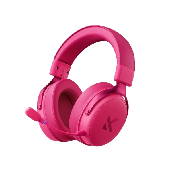 135625 MCHOSE V9 Pro Rose Red bežične gaming slušalice, 53 mm, 7.1 surround - Slika 1