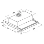 Beko CTB 6407 W aspirator | 60 cm, bela - Slika 2