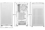 be quiet! Pure Base 501 Airflow Window White BGW75 kućište - Slika 2