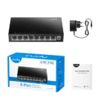 Cudy FS108 svič sa 8 portova, 10/100 Mbps, metalni - Slika 2