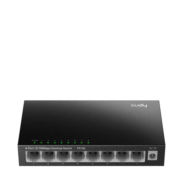 137306 Cudy FS108 svič sa 8 portova, 10/100 Mbps, metalni - Slika 1
