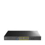 Cudy GS1020PS2 gigabitni PoE+ svič, 16 portova + 2 SFP