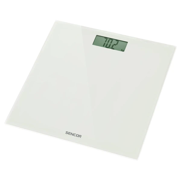 Telesna vaga Sencor SBS 2301WH/LCD, bela