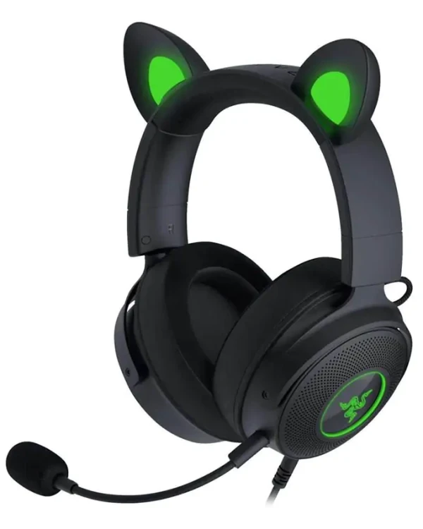 Razer Kraken Kitty V2 gaming slušalice crno-zelene