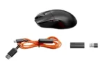 Be Quiet Dark Perk Ergo BM007 bežični gaming miš, 32000 DPI, crni - Slika 3