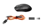 Be Quiet Dark Perk SYM BM008 bežični gaming miš, 32000 DPI, crni - Slika 2