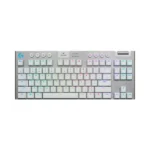 Logitech G915 X LIGHTSPEED TKL gaming tastatura, Tactile, US, bela