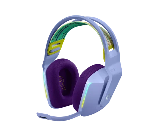 139881 Logitech G733 Lightspeed Lilac bežične gaming slušalice sa mikrofonom - Slika 1