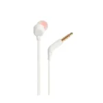 JBL Tune 110E bele žične bubice sa mikrofonom