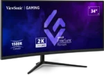 ViewSonic VX3418C-2K monitor 34 inča | VA UltraWide QHD 180 Hz