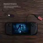 8BitDo USB Wireless Adapter 2 bežični adapter za kontrolere, crni - Slika 3