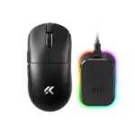 MCHOSE A7 V2 Ultra Plus crni bežični gaming miš, PAW3950 TI, 8 kHz