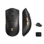 MCHOSE K7 Ultra Black bežični gaming miš, PAW3950, Omron mehanički prekidači