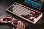8BitDo Retro Fami Edition bežična mehanička tastatura, 87 tastera, Dual Super Buttons - Slika 2