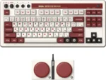 8BitDo Retro Fami Edition bežična mehanička tastatura, 87 tastera, Dual Super Buttons