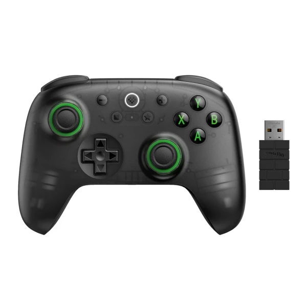 142228 8BitDo Ultimate 2C Black Transparent bežični kontroler za Windows i Android - Slika 1