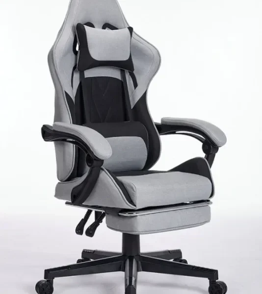 ePlayGame HC-4095 BG gaming stolica, sivo-crna, do 120 kg