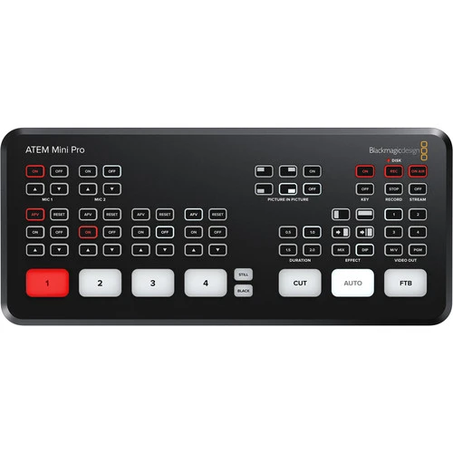 142659 Video mikseta Blackmagic Design ATEM Mini Pro, 4× HDMI, striming