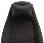Gamdias Zelus E4 Weave gaming stolica, crna sa crvenim vezom - Slika 4