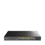 Cudy GS1026PS2 gigabitni PoE+ svič, 24 PoE + 2 uplink + 2 SFP