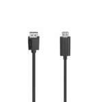 Hama DisplayPort na HDMI kabl | 1.5 m, 4K 30 Hz
