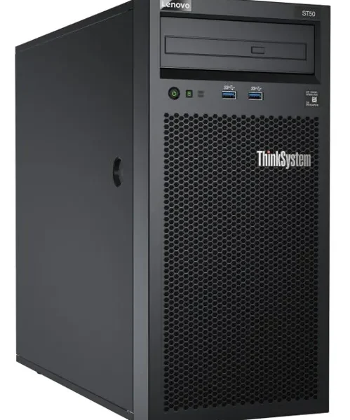 Lenovo ThinkSystem ST50 obnovljen server, Xeon E-2224G, 32 GB, 2 × 480 GB SSD