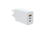 Fulmova GaN PD zidni punjač | 65W, 3 porta, USB-C kabl