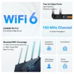 TP-Link Archer AX55 Pro Wi-Fi 6 ruter | AX3000 - Slika 3