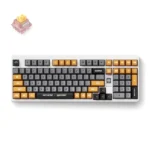 MCHOSE x Unbox Therapy UT98 Retro Therapy bežična mehanička tastatura, Silent Peach V3