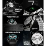 HiFuture Fit Apex pametni sat | AMOLED, srebrni - Slika 2