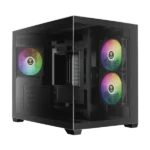 ZEUS Ryzen 7 5700 računar – crno kućište sa RGB ventilatorima