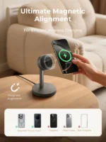 AUKEY LC-MC111 MagFusion bežični magnetni punjač | Qi2.2, 25W - Slika 2