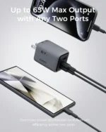 AUKEY PA-C3 Fast GaN zidni punjač | 67W, 3 porta - Slika 4