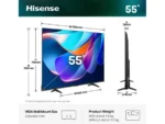 Hisense 55E6ST 55" Smart LED televizor | 4K UHD - Slika 2
