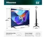 Hisense 58E6ST 58" Smart LED televizor | 4K UHD - Slika 3