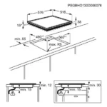 Ugradna ploča Electrolux EHF6346XOK, staklokeramička, 60 cm - Slika 4
