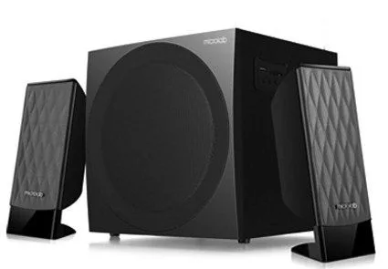 Microlab M300 Aktivni drveni zvučnici 2.1 sistem 38W RMS(14W, 2x12W) 3.5mm