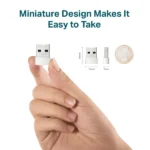 Bežični USB mrežni adapter Mercusys MW150US Nano N150 2.4GHz - Slika 3