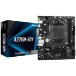 ASRock A520M-HDV matična ploča | AM4, DDR4, mATX