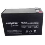 EuroPower ES12-7 baterija za UPS | 12 V, 7 Ah