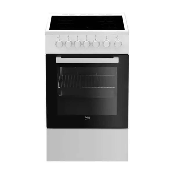 Električni šporet Beko FSS57100GW širina 50cm, keramička ploča