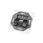 Schrack Toolless Line HSED01UW2S priključna maska | 80 × 80 mm - Slika 3