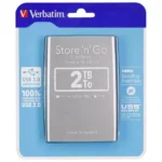 Verbatim 53189 eksterni hard disk, 2 TB, USB 3.0, srebrni - Slika 2