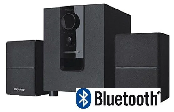 Microlab M106BT Aktivni drveni zvučnici 2.1 10W RMS(5W, 2x2.5W) BLUETOOTH , 3.5mm